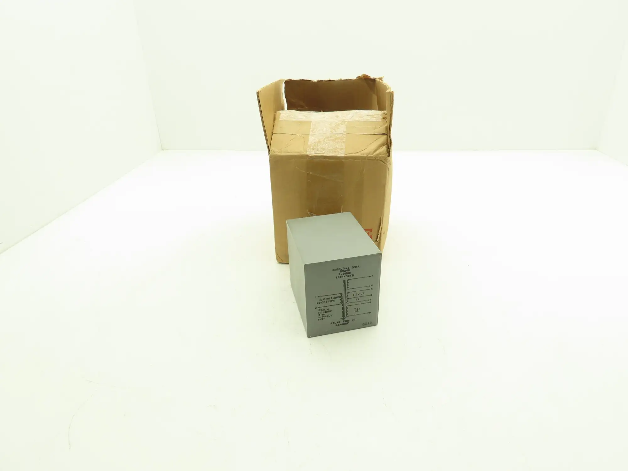 Hazeltine TF4RX03KB Power Transformer Multi-Tap 120V RMS Input 6.3V/7.5V Output