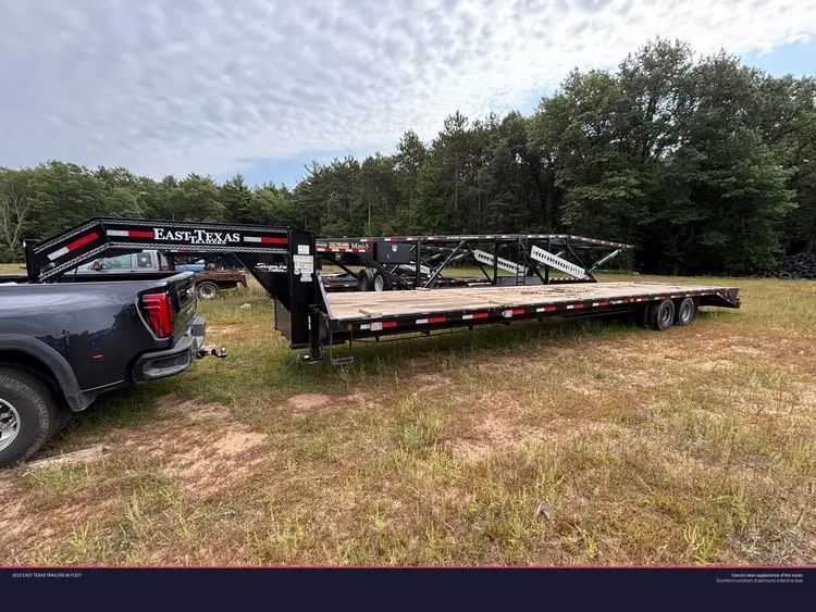 Used 2022 EAST TEXAS TRAILERS 40 FOOT Flatbed Trailers Wisconsin US | Proxy Equipment #1378450