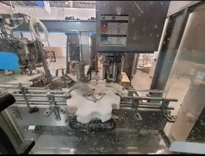 (Reduced!) Palmer 12-Head Rotary Isobaric Canning Line – 35 CPM