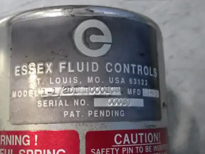 USED ESSEX FLUID CONTROLS 11/2DTHR0001CSE