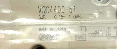 NEW SMC VQC4400-51 SOLENOID VALVE VQC440051