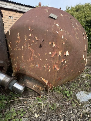 1100 L Pfaudler Glass Ld Cone Drier