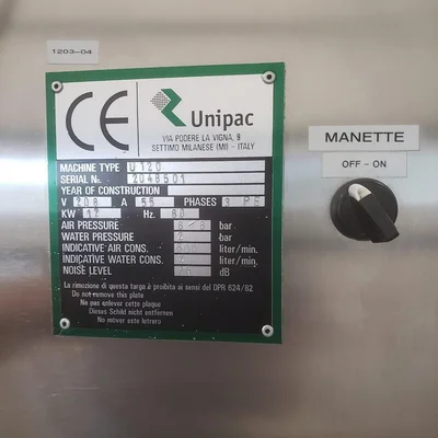 Unipac Tube Filler Model U120 # 3726