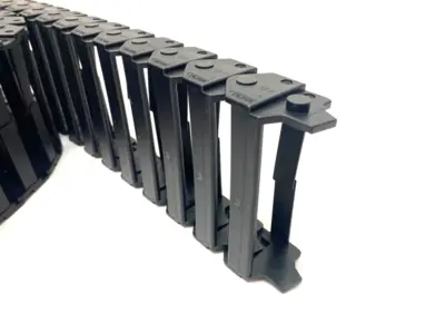 E16.7.075 | Igus  Energy Chain Cable Carrier Single Side Exit 8ft Length - Used