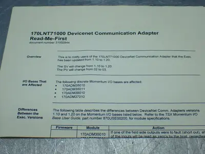 NEW SCHNEIDER ELECTRIC 170ADM35012