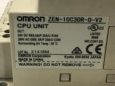 USED OMRON ZEN-10C3DR-D-V2
