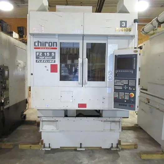 Used 2005 CHIRON FZ15S Vertical Machining Centers (5-Axis or More) Ontario CA | Gizmo Machine Tools #408769