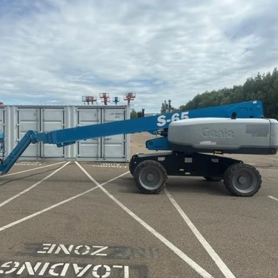 Used 2018 GENIE S65 Aerial Work Platforms Alberta CA | Leavitt Machinery #1438754
