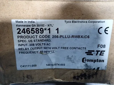 New | in-Stock CROMPTON 256PLLU Relays & Switches | HGR 24 #739617