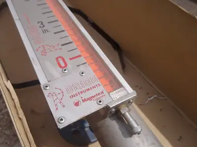 Used Magnetrol Orion Instruments Vector Magnetic Level Indicator Indicators Michigan US | Maverick Industrial Sales #1483238