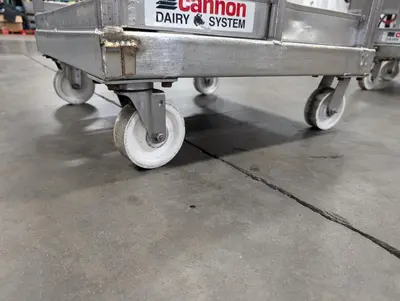 (2) SS Parts Carts