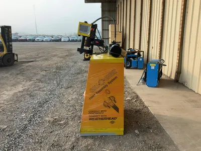 Used WEATHERHEAD T-420 COLL-O-CRIMP SUPER I HYDRAULIC HOSE CRIMPER Crimpers Michigan US | Miedema Asset Management Group #1357773
