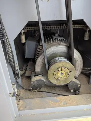 USED BOARK BKM-37K, 37" SINGLE-HEAD WIDE-BELT SANDER