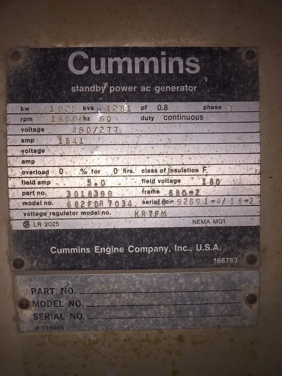 Used CUMMINS _UNKNOWN_ Generators Texas US | Apollo Electric #1515685