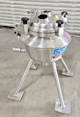 DCI Jacketed Stainless Steel Portable Vessel Tank Fermentation