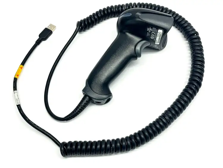 Used KEYENCE Rev. H Handheld Code Reader w/ HR-1C5UC Communication Cable Barcode Scanners Michigan US | Maverick Industrial Sales #1398612