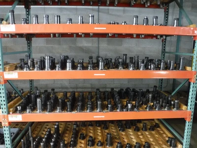 CAT50 Tool Holders - Collet chucks, Endmill, Facemill holders, etc. QTY 50