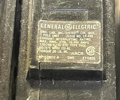 USED GE THQL1120