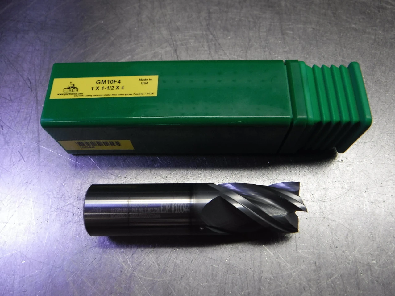 Gorilla Mill 1" 4 Flute Carbide Endmill 1" Shank GM10F4 (LOC2703B)