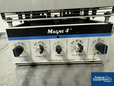 USED Cole-Parmer Cole-Parmer Magne 4 Mag Stir/Heater Plate
