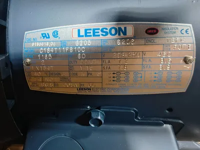 LEESON C184T11FB10C A.C. Motors | ESS Industrial Equipment Sales (7)