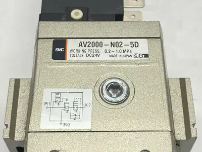 USED SMC PNEUMATIC SOFT START VALVE 1/4" NPT