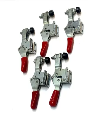 USED DESTACO HORIZONTAL TOGGLE CLAMP LOT OF 5