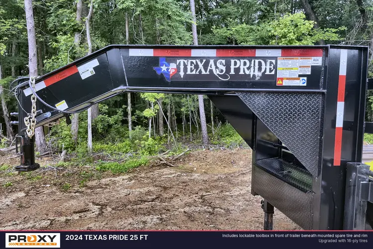 Used 2024 TEXAS PRIDE 25 FT Flatbed Trailers North Carolina US | Proxy Equipment #1378328