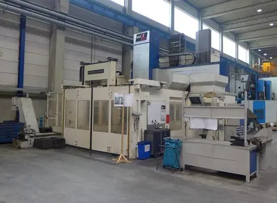 Used 2002 WALDRICH COBURG MULTITEC 2500 AP Gantry Machining Centers (incld. Bridge & Double Column) Georgia US | Shub Machinery #81223
