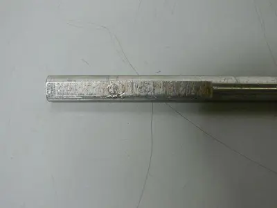 Stainless Steel Mixing Rod / Impeller Shaft, 40" L x 11/16" D