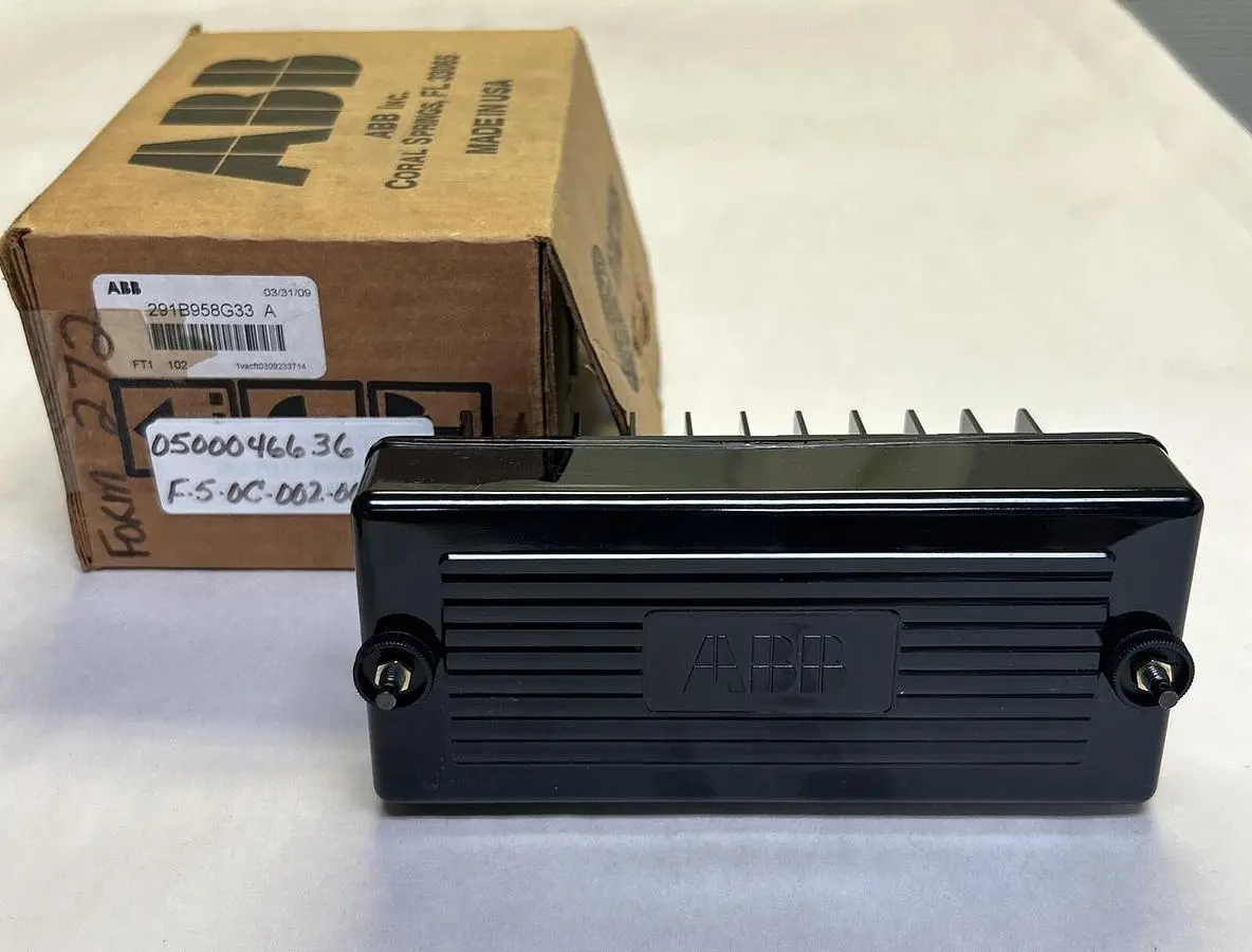 New | in-Stock ABB 291B958G33 Miscellaneous Equipment (Electrical & Power) Ohio US | Surplus Asset Holdings #1309775