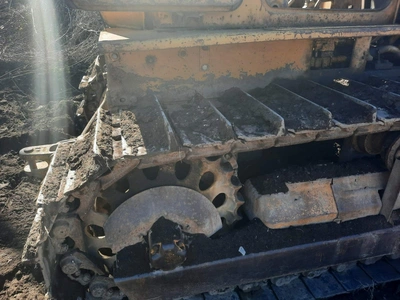 CTZ (CHELYABINSK) Chain Bulldozer, in good working condition, VIDEO