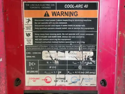 USED LINCOLN ELECTRIC POWER WAVE 455