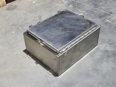 Wall Mount Stainless Steel Electrical Enclosure 20"x16"x8"
