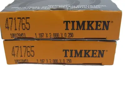 NEW TIMKEN 471765 OIL SEAL LOT OF 2