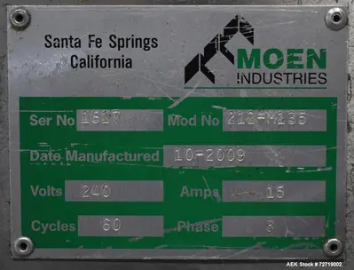 Used MOEN PF106-BIFQV Case Erectors - Bliss Box Illinois US | Aaron Equipment #87045