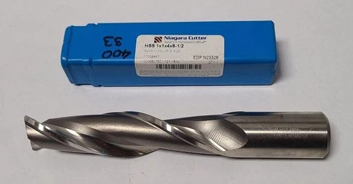 NIagara Cutter N23326 End Mill High Speed Steel 1" HSS USA