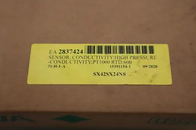 YOKOGAWA SX42/ -SX24-NS*A SENSOR HIGH PRESSURE/TEMPERATURE LARGE BORE STOCK 3705