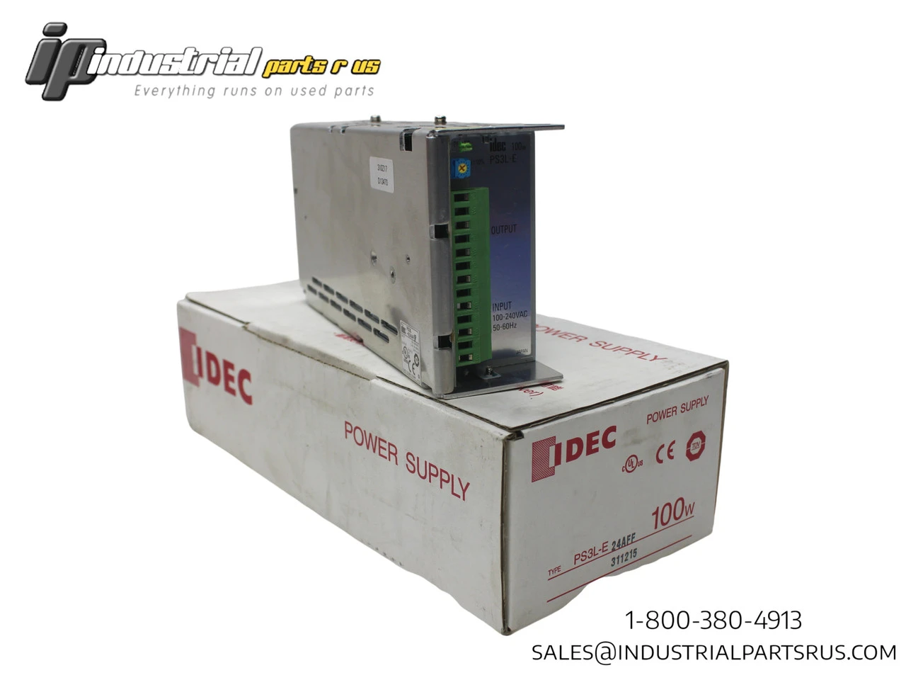idec PS3L-E24AFF Power Supply, 100-240V AC Input, 24V Output