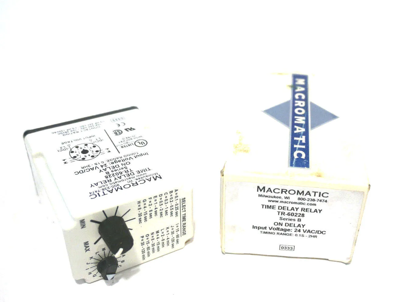 NEW MACROMATIC TR-60228 RELAY TR60228