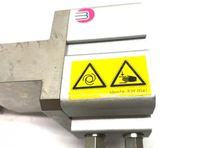 USED ABICOR BINZEL PNEUMATIC ACTUATION UNIT