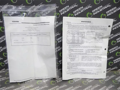 2 HP Toshiba B0024FLF1BMHD02 Induction Motor 460V 1735 RPM 4 Pole New