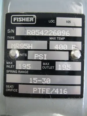 NEW Fisher Controls MR95H