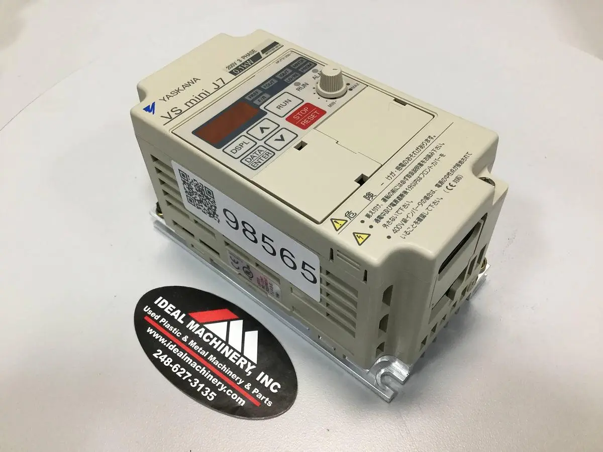 Used YASKAWA CIMR-J7AA20P1 Variable Speed Drives Michigan US | Ideal Machinery #1317032