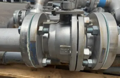 TCI TC-5000 Fire Safe 3" Ball Valve 316ss Cf8m 316 Stainless Steel Flanged