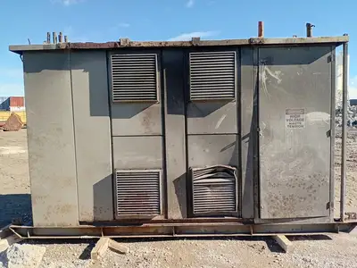 Outdoor Portable Substation w/ 1000 kVA Transformer, 4160V HV, 600Y/346V LV