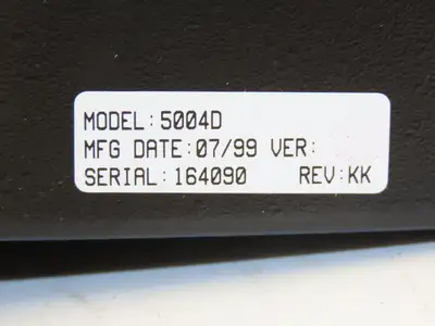 Cincinnati Electrosystems 5004D Total Control Display 40 Characters Interface