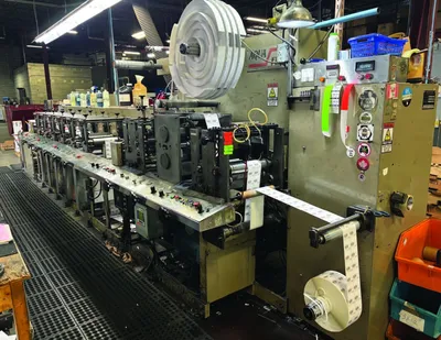 1992 AQUAFLEX DBSP 1007(6) FLEXO NARROW WEB | Styers Equipment Company (3)