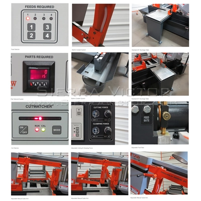HE&M H105A-4 Horizontal Bandsaws Manual | Sierra Victor Industries (8)
