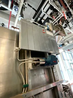 Heinkel HF 600.1 Inverting Filter centrifuge, 316L SS.